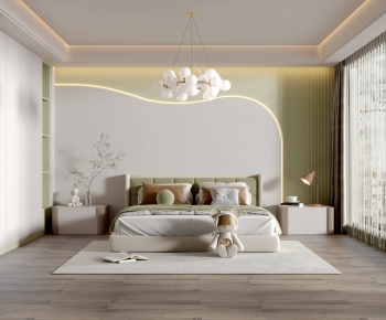 Nordic Style Bedroom-ID:986158839