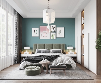 Nordic Style Bedroom-ID:479814051