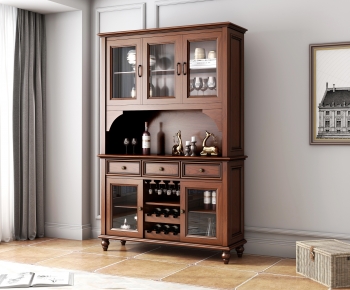 American Style Wine Cabinet-ID:516529186