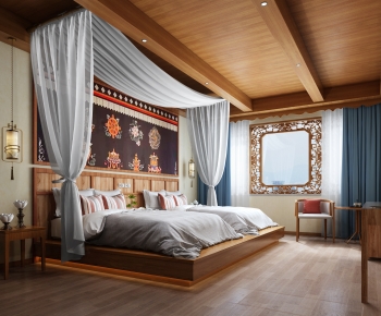 Chinese Style Guest Room-ID:932472949