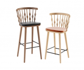 Nordic Style Bar Chair-ID:888998996