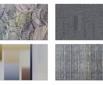 现代抽象图案地毯-ID:459791907