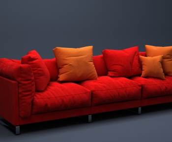 Modern Three-seat Sofa-ID:216146958