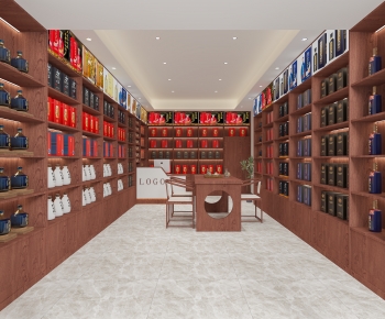 New Chinese Style Retail Stores-ID:380521068