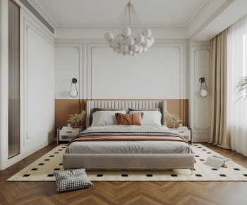 French Style Bedroom-ID:653224952