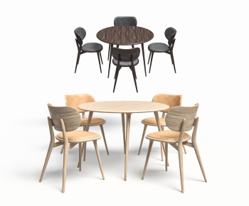 Modern Dining Table And Chairs-ID:185579061