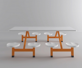 Modern Dining Table And Chairs-ID:621587041
