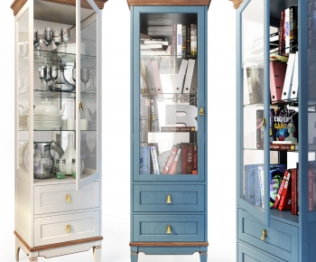 Simple European Style Decorative Cabinet-ID:274943115