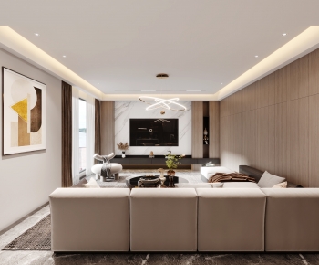Modern A Living Room-ID:751043081