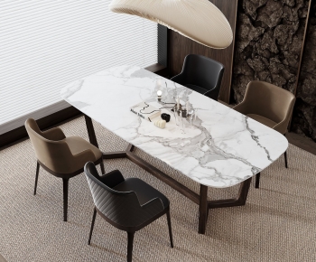 Modern Dining Table And Chairs-ID:354008917
