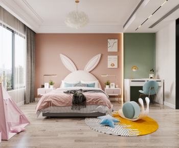 Nordic Style Girl's Room Daughter's Room-ID:468162062