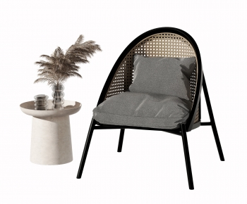 Wabi-sabi Style Single Chair-ID:364299064