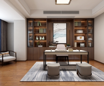 New Chinese Style Study Space-ID:962272887
