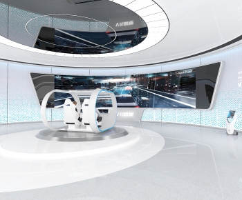 现代VR虚拟驾驶展厅-ID:229382993