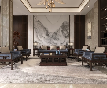Chinese Style A Living Room-ID:298044925