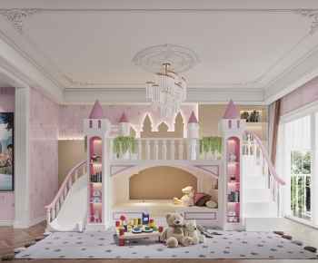 French Style Girl's Room Daughter's Room-ID:192174915