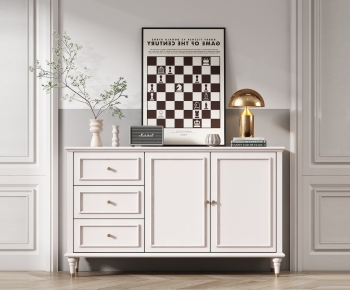 American Style Side Cabinet/Entrance Cabinet-ID:799710815
