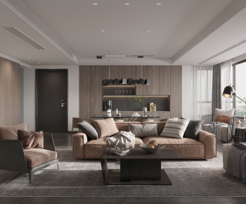 Modern A Living Room-ID:852150925