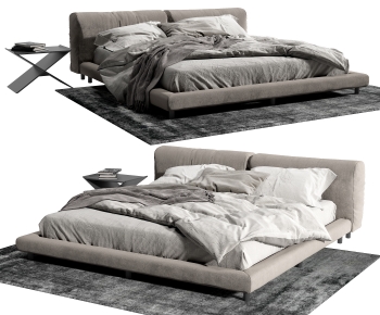 Modern Double Bed-ID:178658967