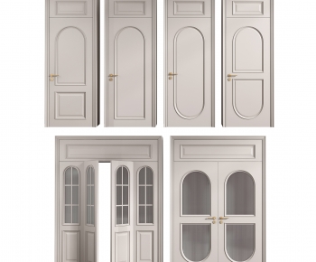 Simple European Style Single Door-ID:927704101