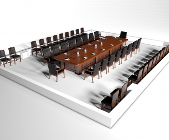 New Chinese Style Conference Table-ID:339716914
