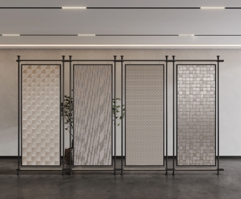 Modern Glass Screen Partition-ID:841878891