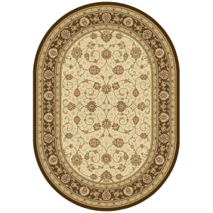 中式椭圆形地毯-ID:5495653