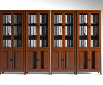 New Chinese Style Bookcase-ID:966757062