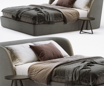 Modern Double Bed-ID:234055045