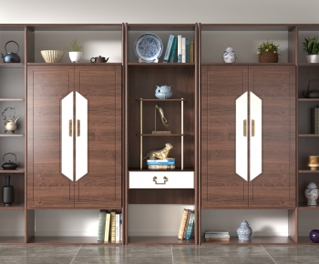 New Chinese Style Bookcase-ID:562495957