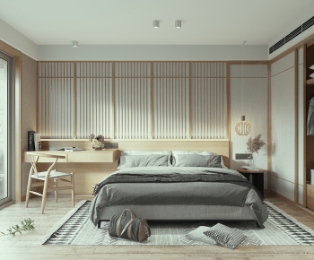 Japanese Style Bedroom-ID:805303105