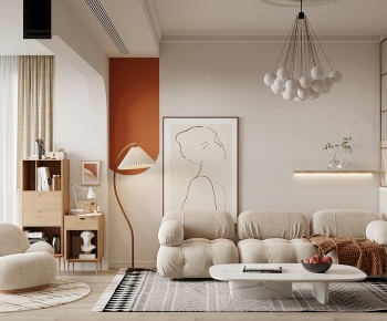 Modern A Living Room-ID:573106051