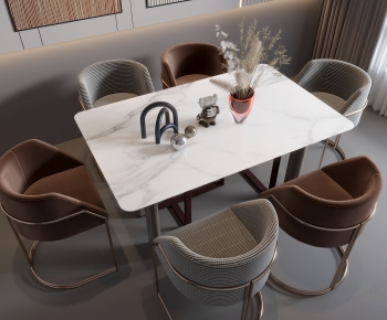 Modern Dining Table And Chairs-ID:986239918