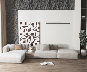 Modern Multi Person Sofa-ID:596189984