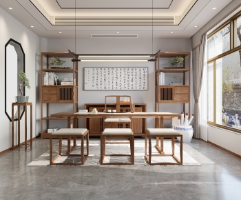 New Chinese Style Tea House-ID:812510972