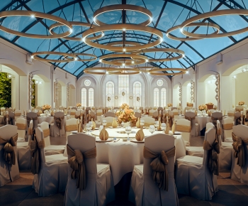 Modern Banquet Hall-ID:396085028