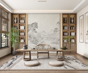 New Chinese Style Tea House-ID:379292012