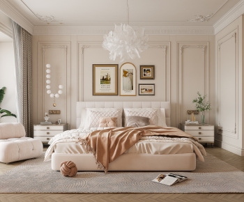 French Style Bedroom-ID:145711902