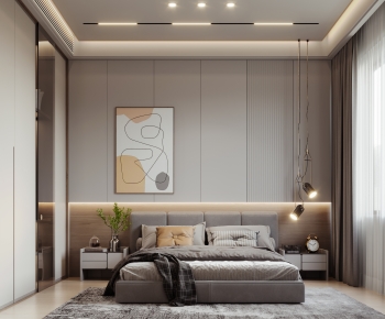 Modern Bedroom-ID:105866916