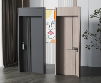 Modern Single Door-ID:778758054