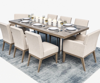 Modern Dining Table And Chairs-ID:419659625