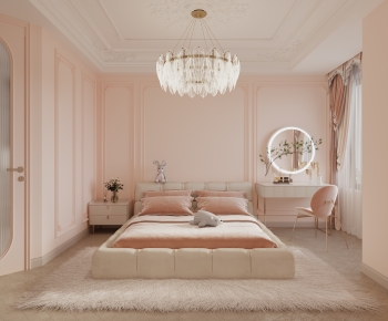 Modern French Style Bedroom-ID:833435064