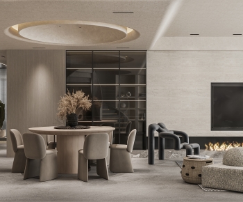 Wabi-sabi Style A Living Room-ID:570116041