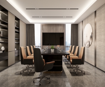 Modern Meeting Room-ID:605809939