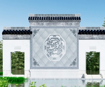 Chinese Style Building Component-ID:689940938