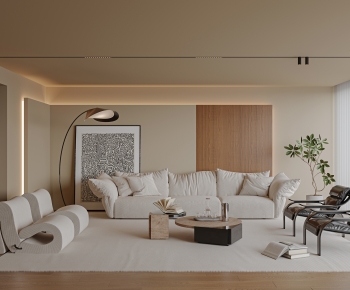 Modern A Living Room-ID:855218898