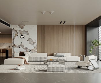 Modern A Living Room-ID:916568042