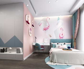 Modern Girl's Room Daughter's Room-ID:974260097