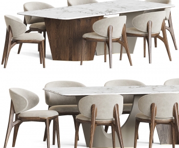 Modern Dining Table And Chairs-ID:847233065