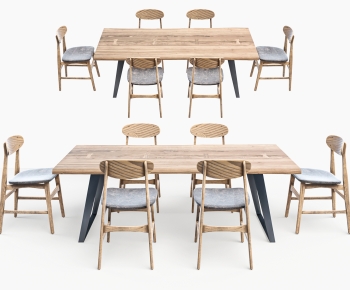 Modern Dining Table And Chairs-ID:989343887